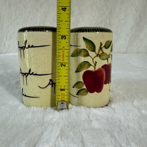 Home Interiors Apple Orchard Salt & Pepper Shakers Vintage collection replacemen - Picture 5 of 5